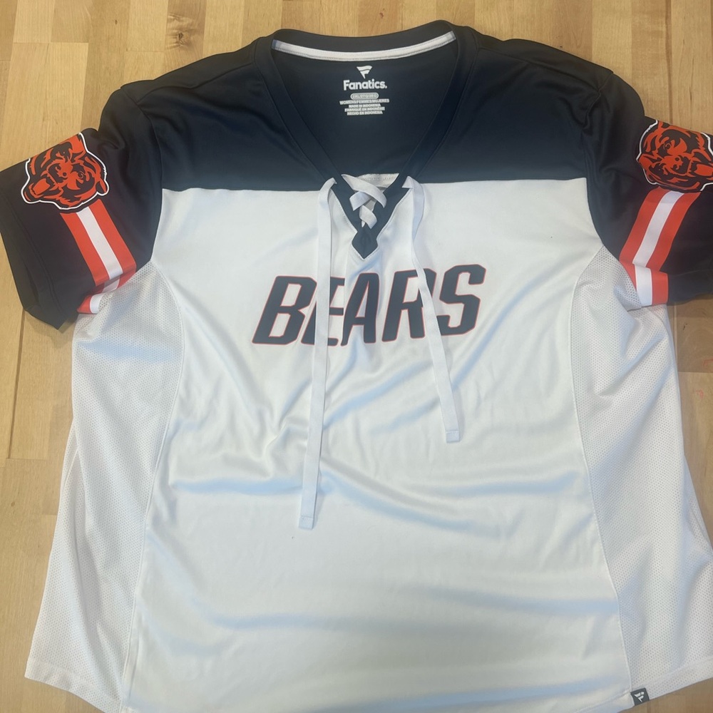 Fanatics Navy and White Sports Jersey